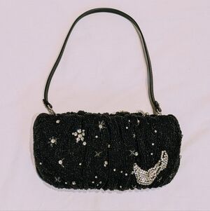 STAUD Beaded Bean Bag, Starry Night